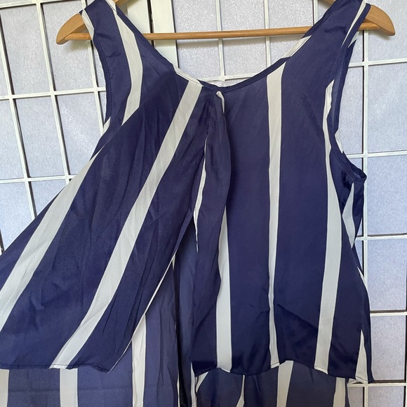 BCBG Generation flowy striped tank top Small - Picture 4 of 6